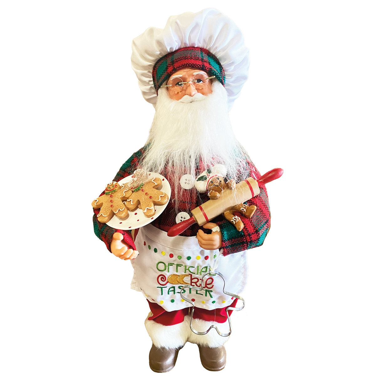 Cookie Tasting Santa Figure - Image 1