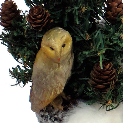 Santa with Owl Holiday Figure - Image 2