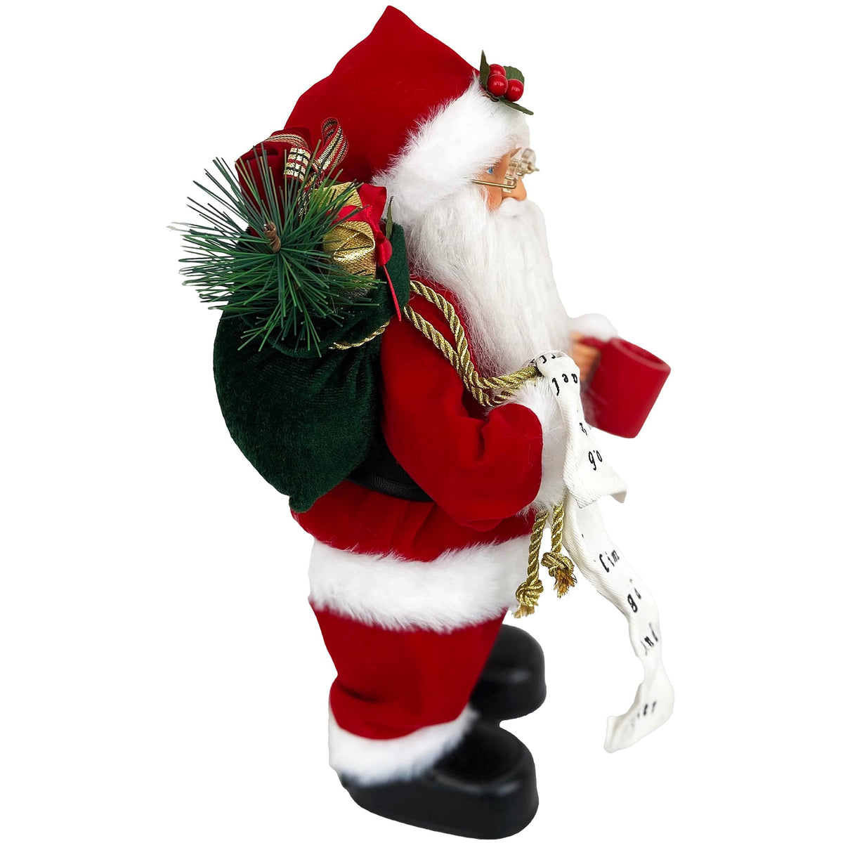 Musical List-Checking Santa Figure - Image 2