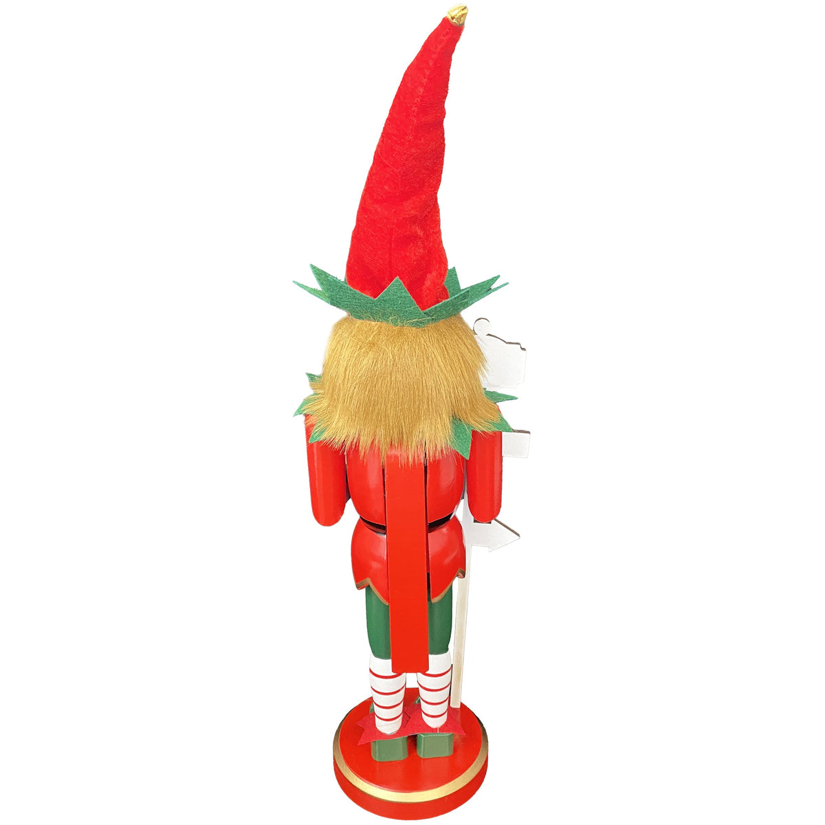 North Pole Elf Nutcracker Figure - Image 2